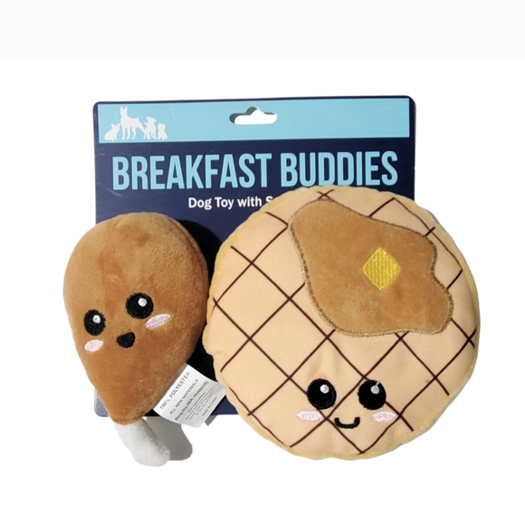 Other - Dog Squeak Toy Gift Breakfast Buddies Plush Toy